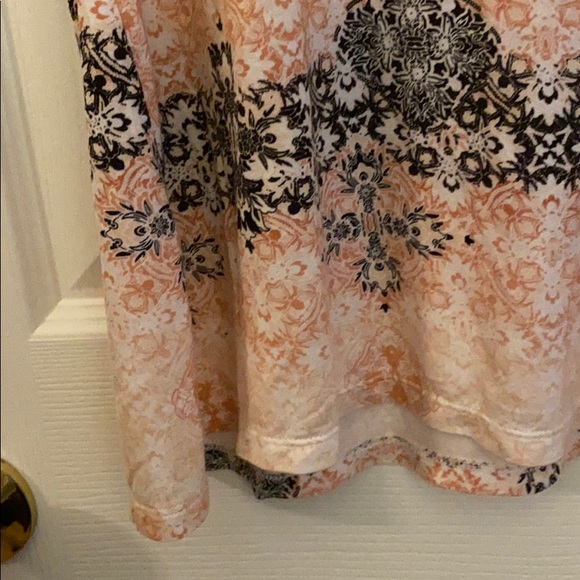 NWT Cream Cato Crochet Tunic/Flowy Top - Picture 3 of 6